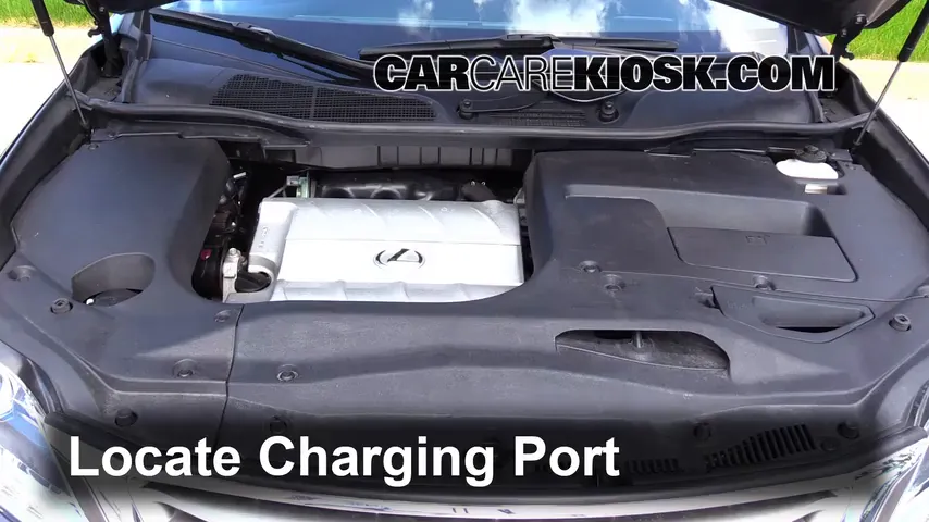 2014 Lexus RX350 3.5L V6 Air Conditioner Recharge Freon